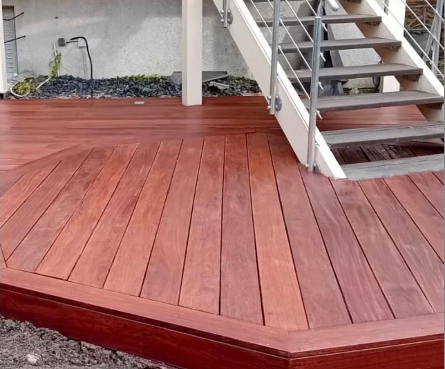 Terrasse ipé finition huile